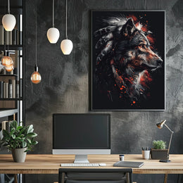 Spirit Of The Wolf Poster