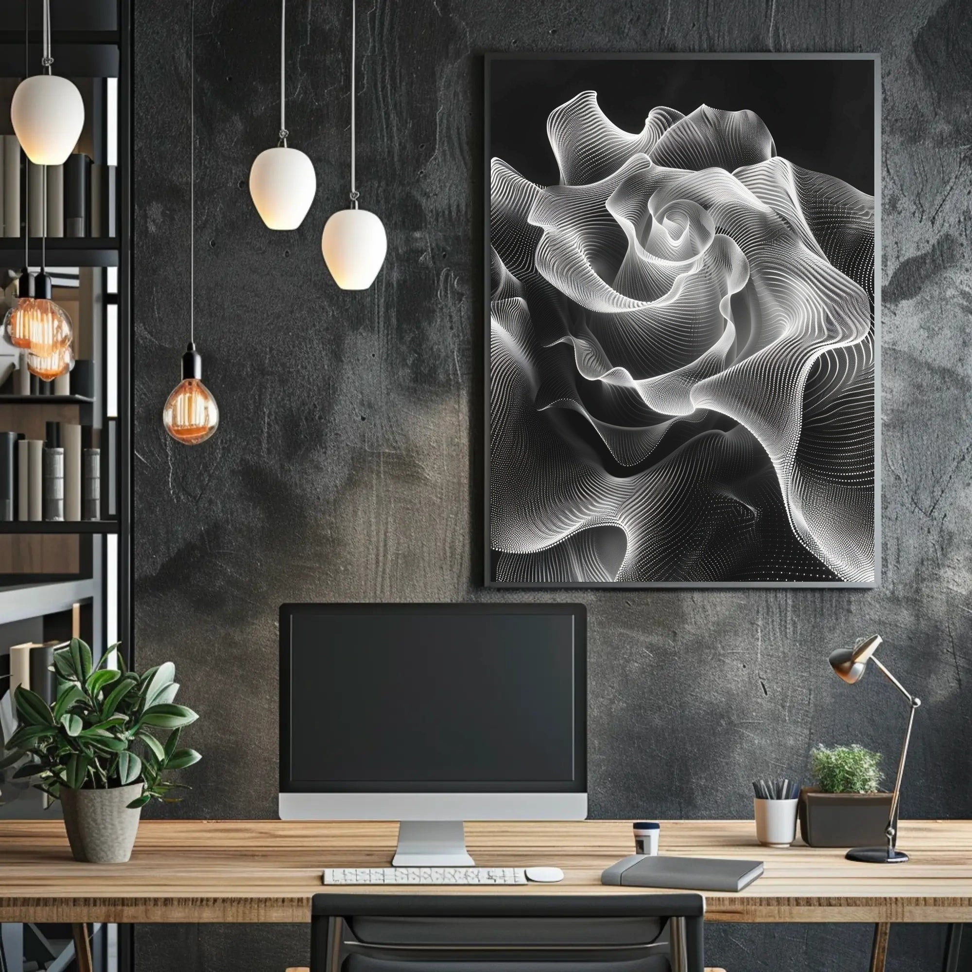 Abstract Flow Poster PosterGoat