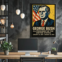 George Bush 41st President Poster