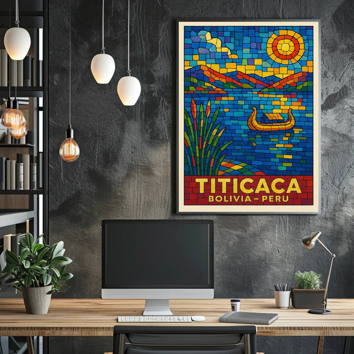 Titicaca Bolivia-Peru Poster