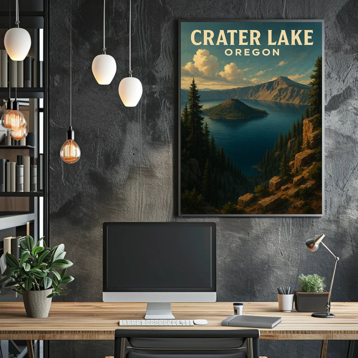 Crater Lake, Oregon Poster