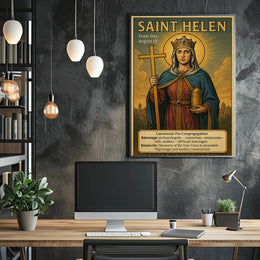 Saint Helen Poster PosterGoat