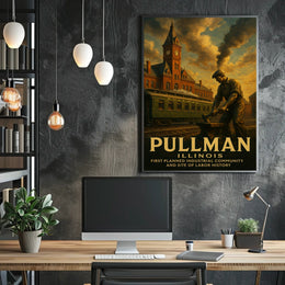 Pullman, Illinois A Historical Poster