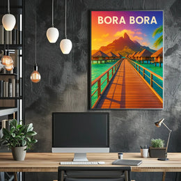 Bora Bora Paradise Poster