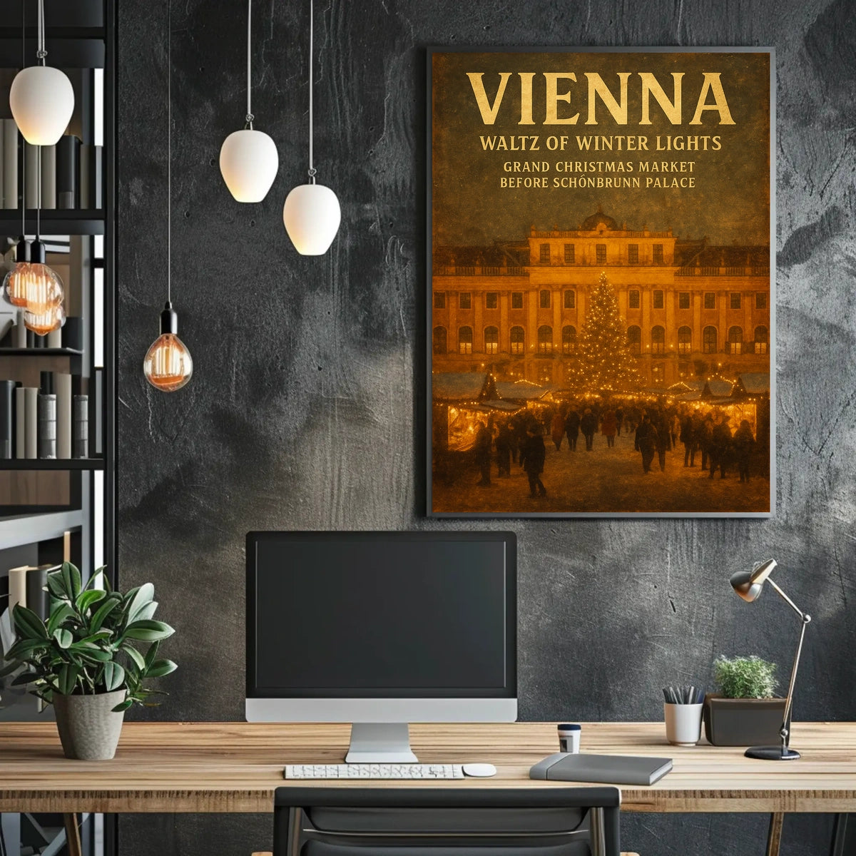 Vienna Waltz Of Winter Lights Poster