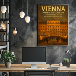 Vienna Waltz Of Winter Lights Poster