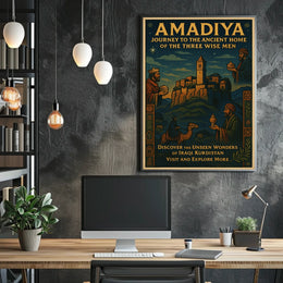 Amadiya Journey to the Ancient Home of the Three Wise Men Poster