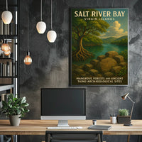 Salt River Bay Virgin Islands Poster