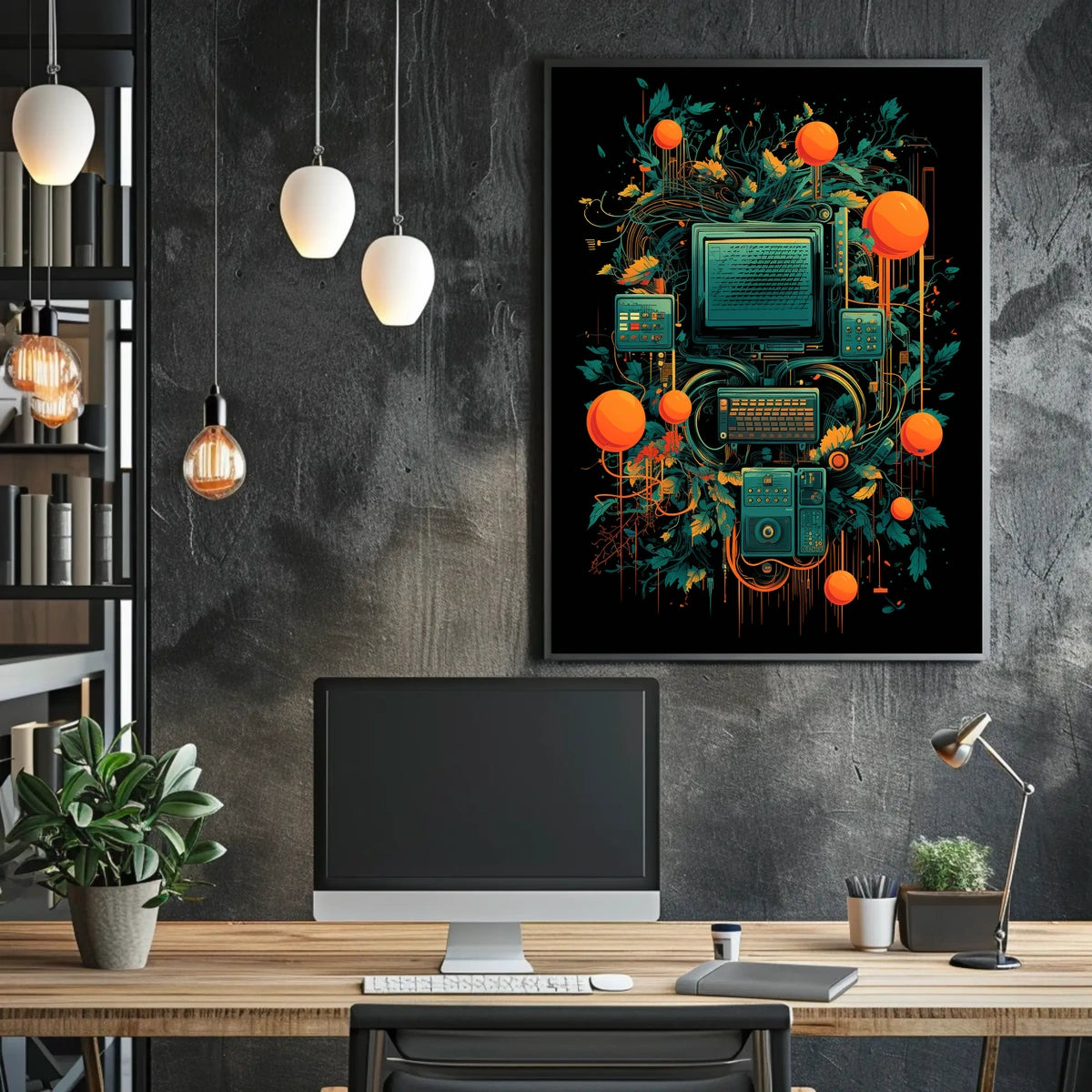 Digital Nature Fusion Poster