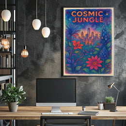 COSMIC JUNGLE: Enchanting Urban Fantasy and Mythology Poster