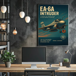 EA-6A Intruder A Legacy of Innovation Poster