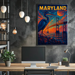 Maryland Scenic Poster