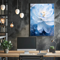 Serenity In Blue Poster