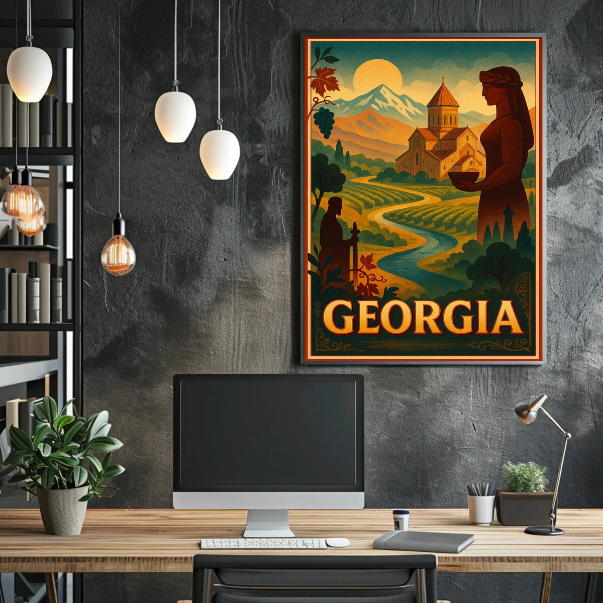 Discover Georgia Poster