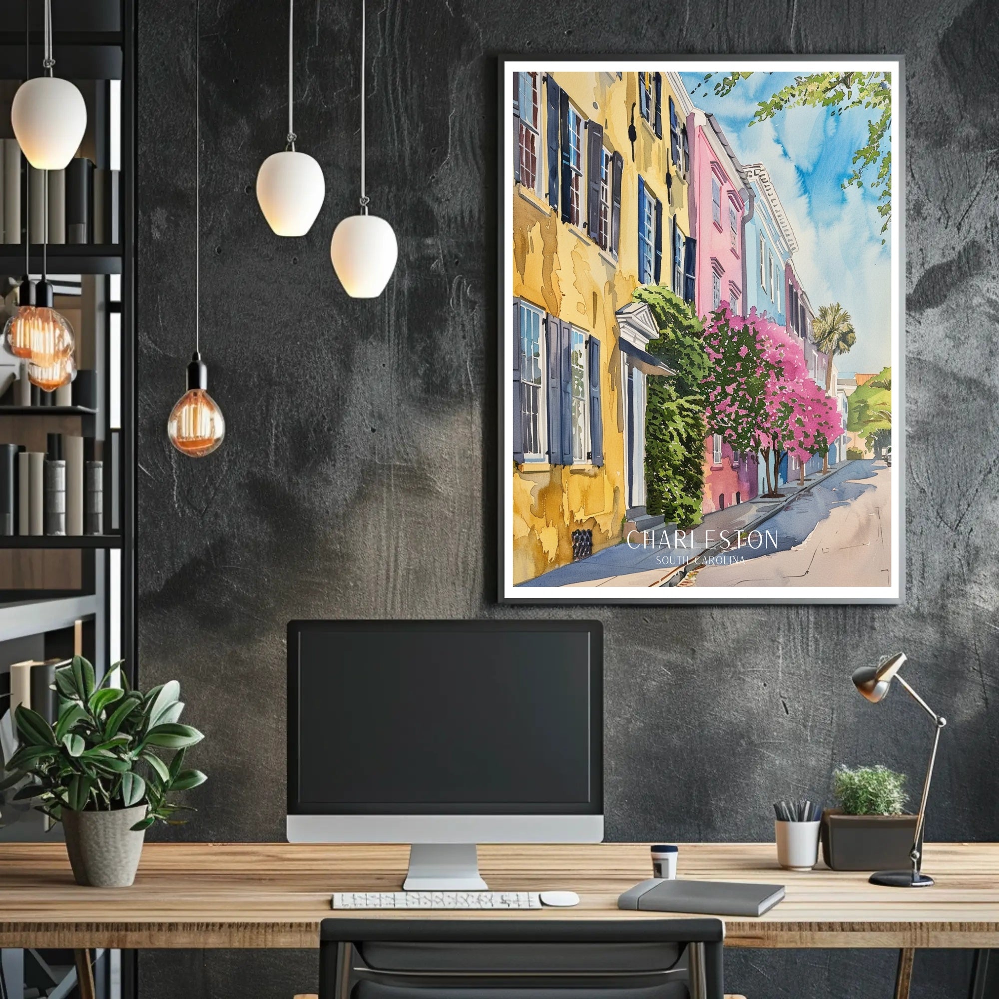 Charleston, South Carolina Poster PosterGoat