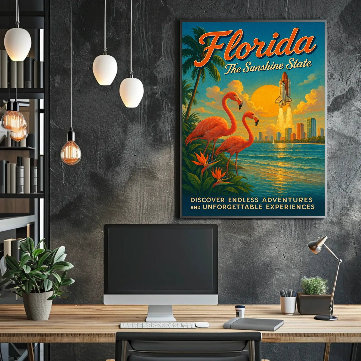 Florida The Sunshine State Poster