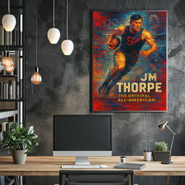 Jim Thorpe The Original All-American Poster