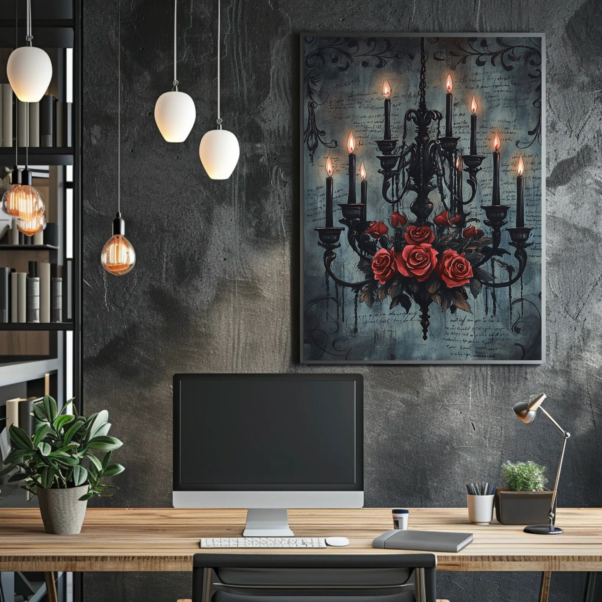 Gothic Elegance Poster