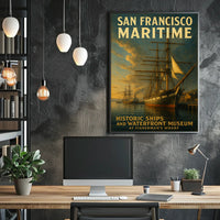 San Francisco Maritime Museum Poster