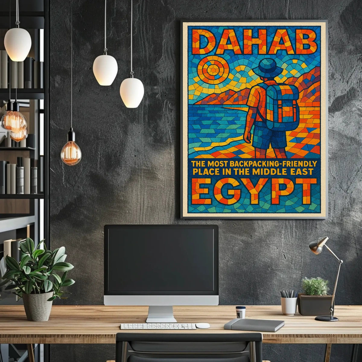 Discover Dahab, Egypt Poster