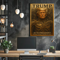 Donald Trump The Cybernetic Patriot Poster