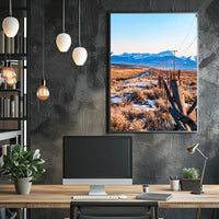Serene Mountain Landscape Poster