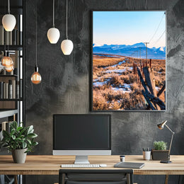 Serene Mountain Landscape Poster
