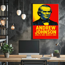 Andrew Johnson 17Th President Poster