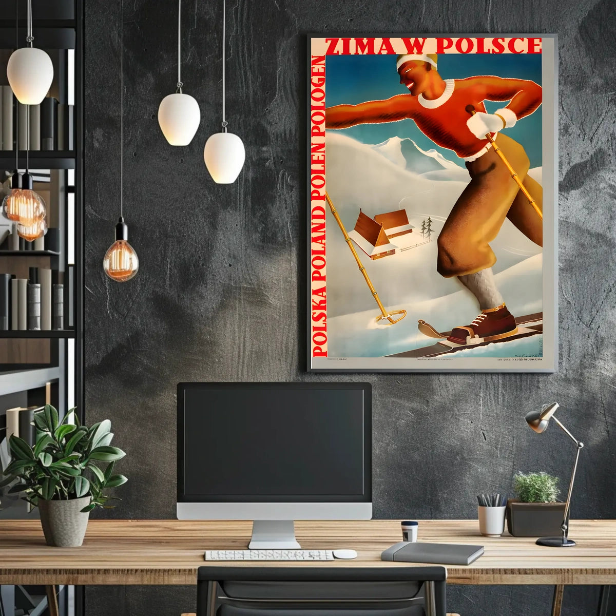 Winter In Poland Poster