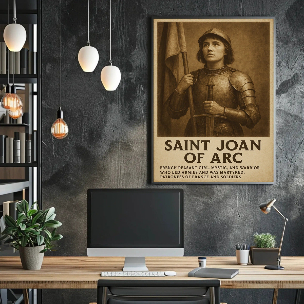 Saint Joan Of Arc Poster