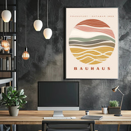 Bauhaus in Frankfurt October 1923 Poster