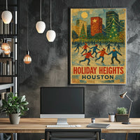 Holiday Heights In Houston Poster