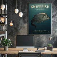 Knifefish Gymnotidae Poster
