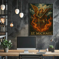 St. Michael The Archangel Poster
