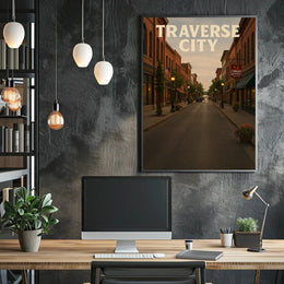 Traverse City Charm Poster