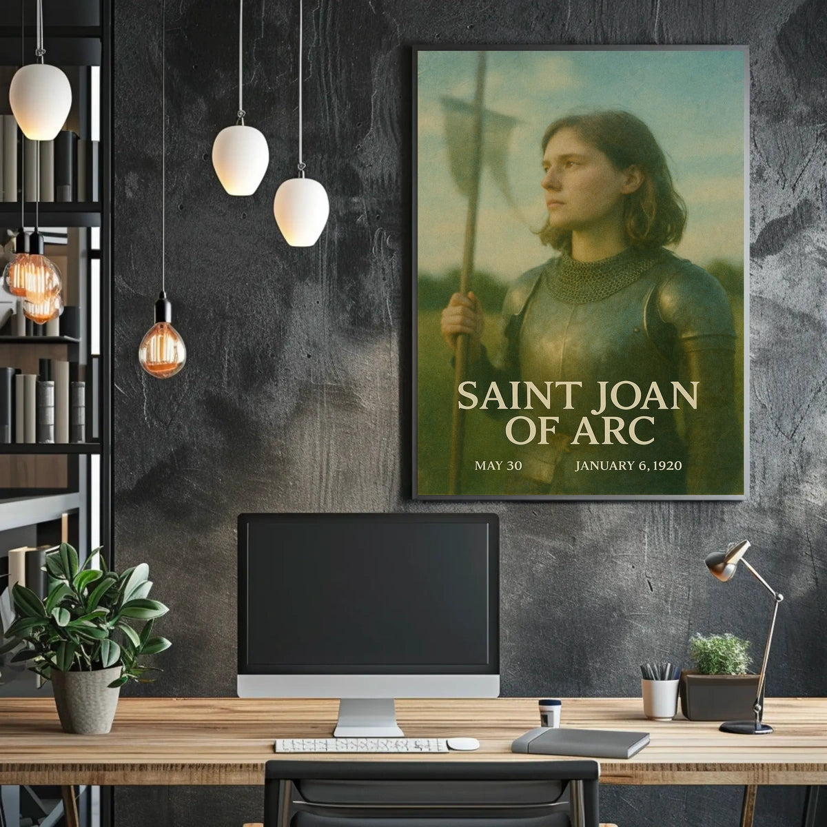 Saint Joan Of Arc Poster