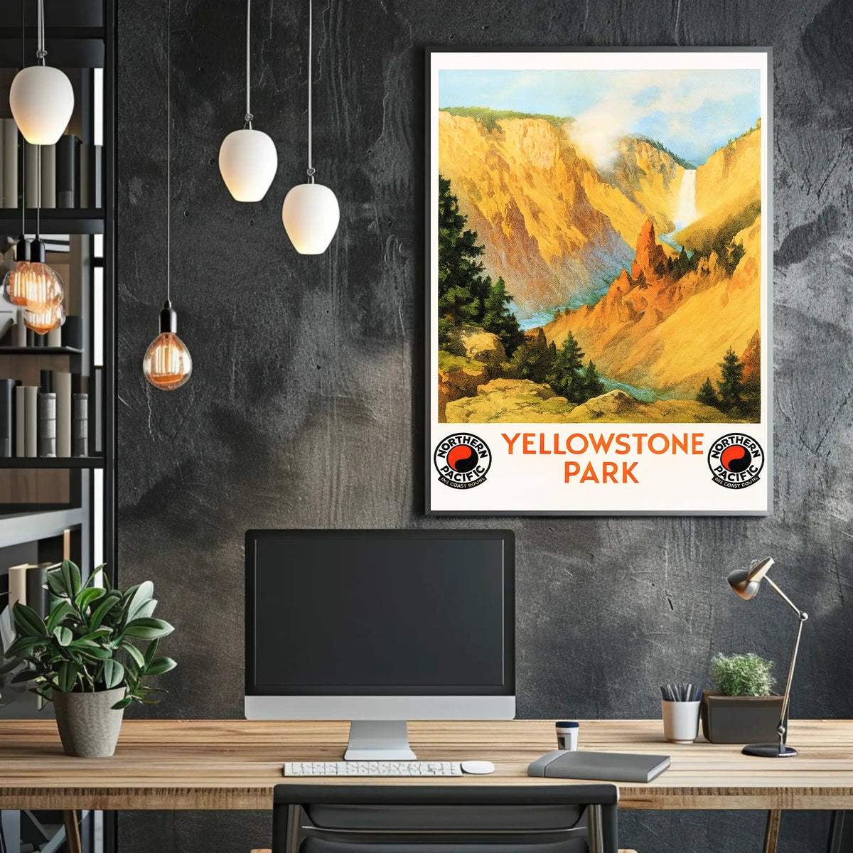 Yellowstone Park Northern Pacific Poster