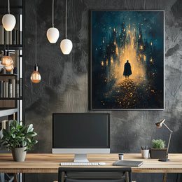 Mystical Journey Surreal Fantasy or Mythology Poster