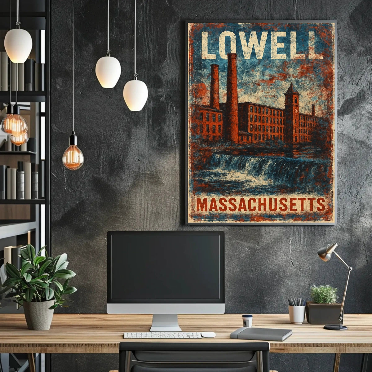 Lowell, Massachusetts Poster