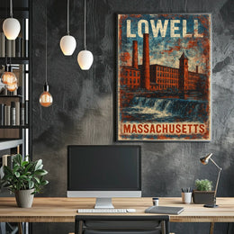 Lowell, Massachusetts Poster