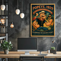 Popeye 1929 Art Poster POP-02