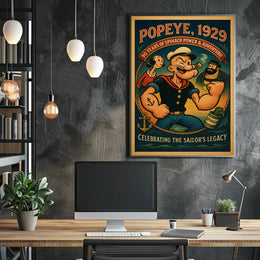 Popeye 1929 Art Poster POP-02