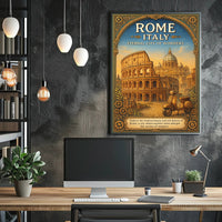 Rome, Italy Eternal City of Wonders Poster