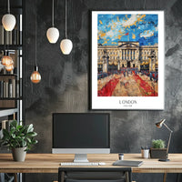 Buckingham Palace in London Poster