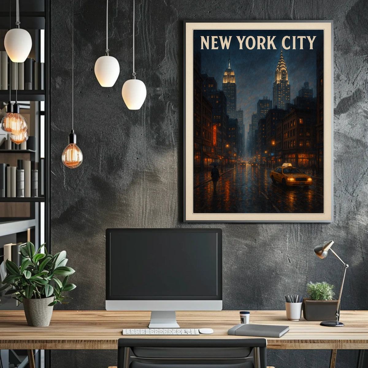New York City Nights Poster