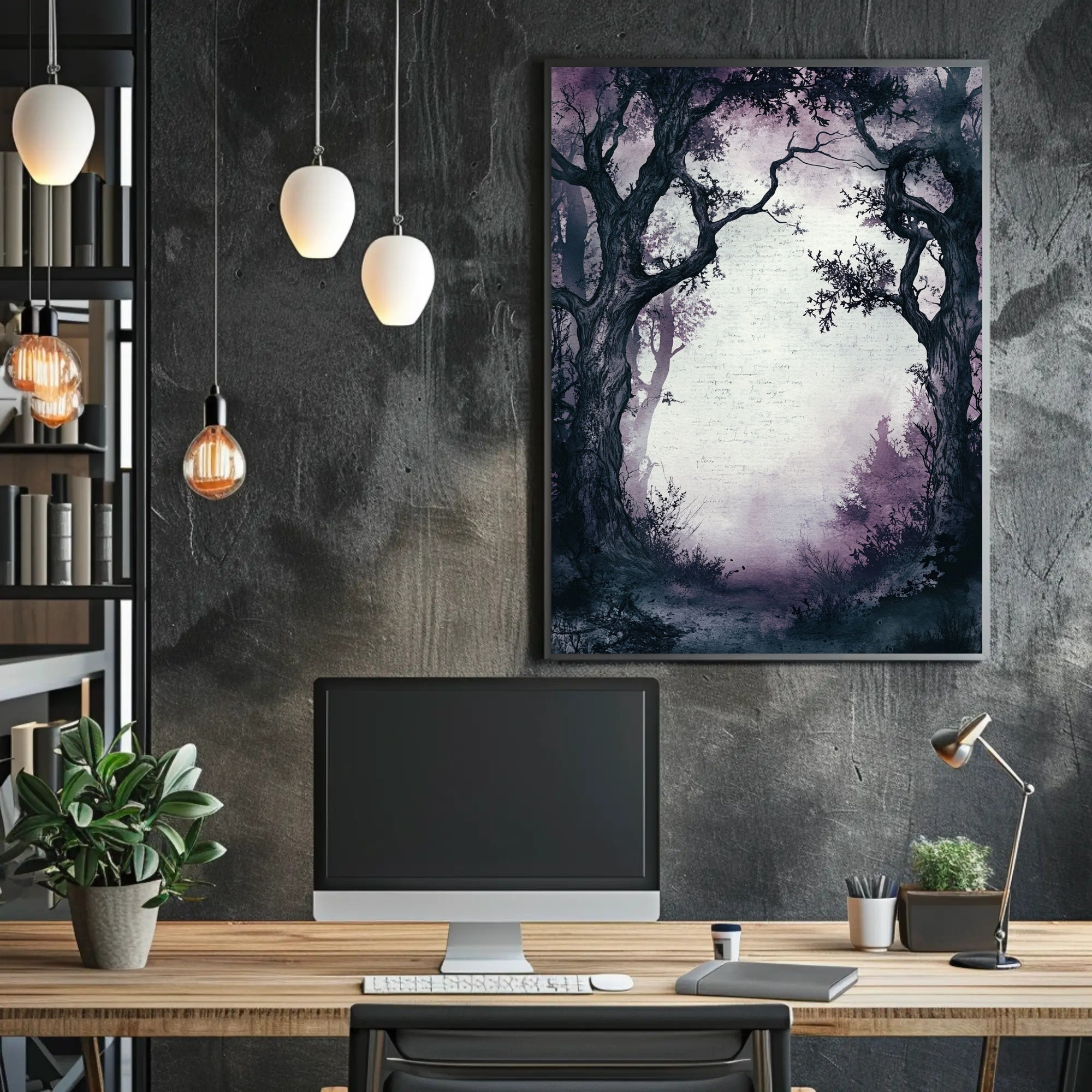 Enchanted Forest Pathway Poster