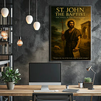 St. John the Baptist The Voice in the Wilderness Poster
