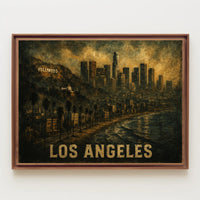 Los Angeles Skyline Poster