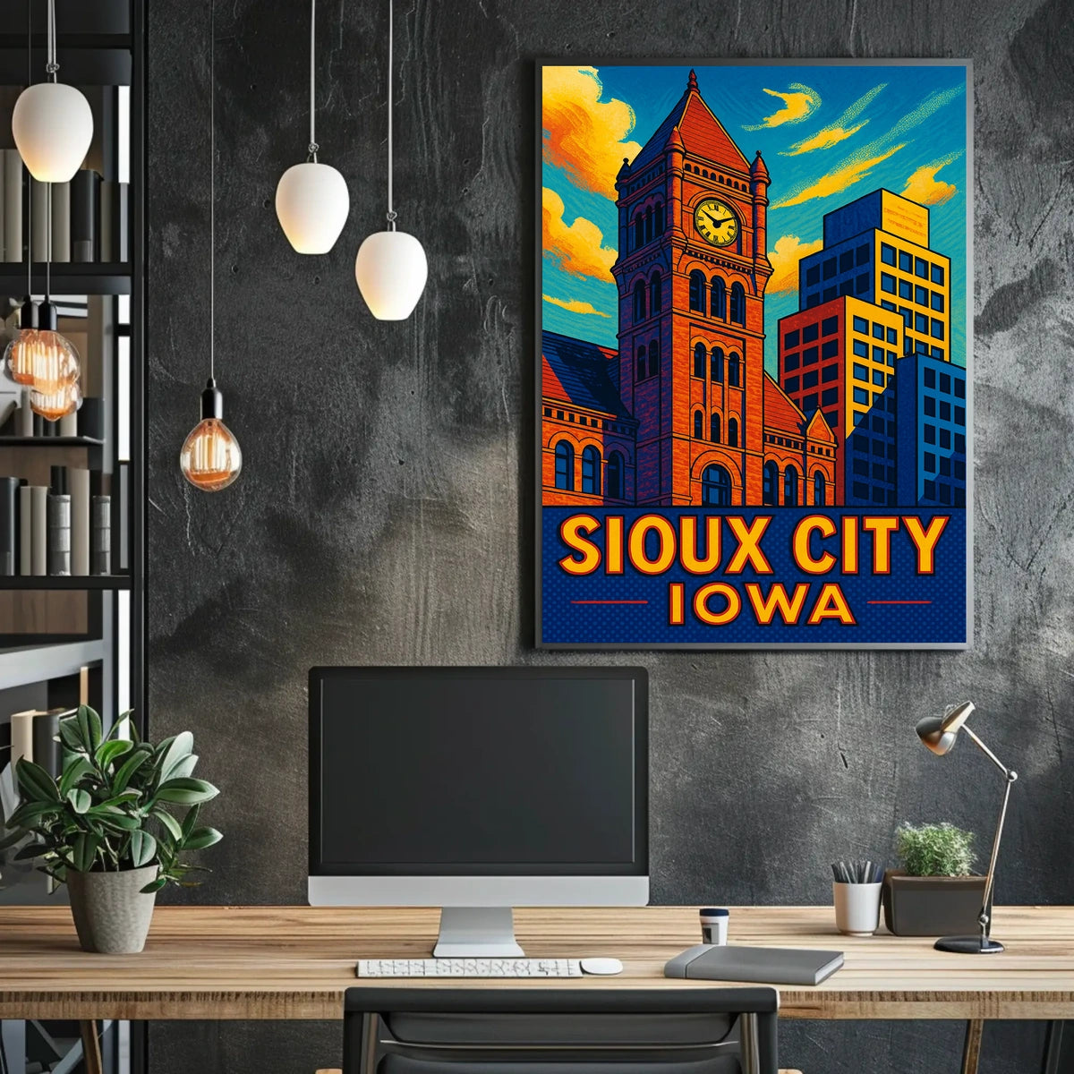 Sioux City, Iowa Poster