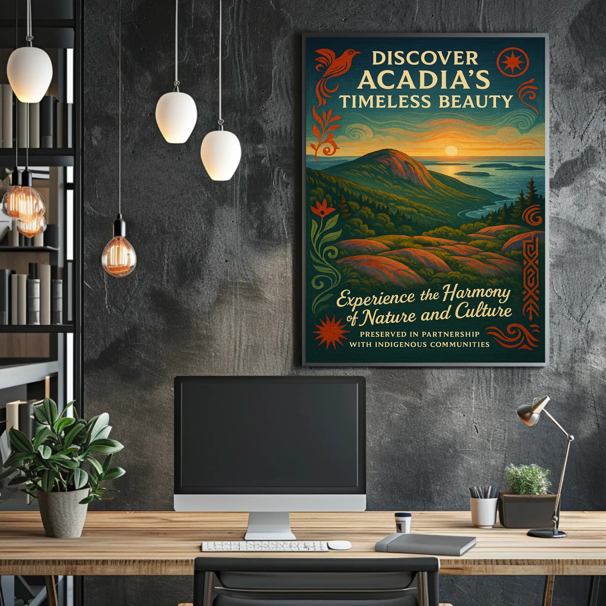 Discover Acadias Timeless Beauty Poster PosterGoat